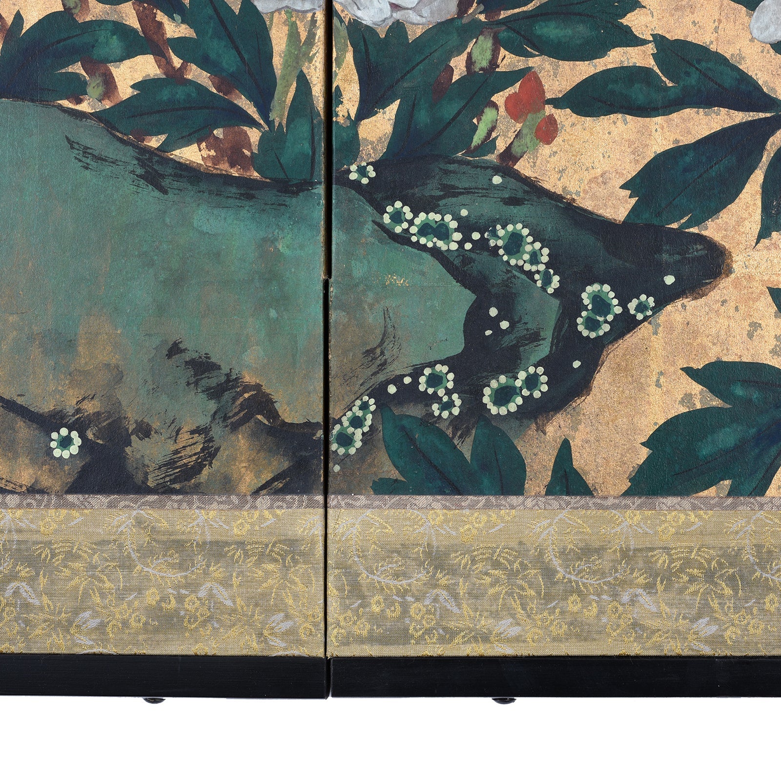 Japanese Rinpa Style Byōbu Screen - Ca 1970