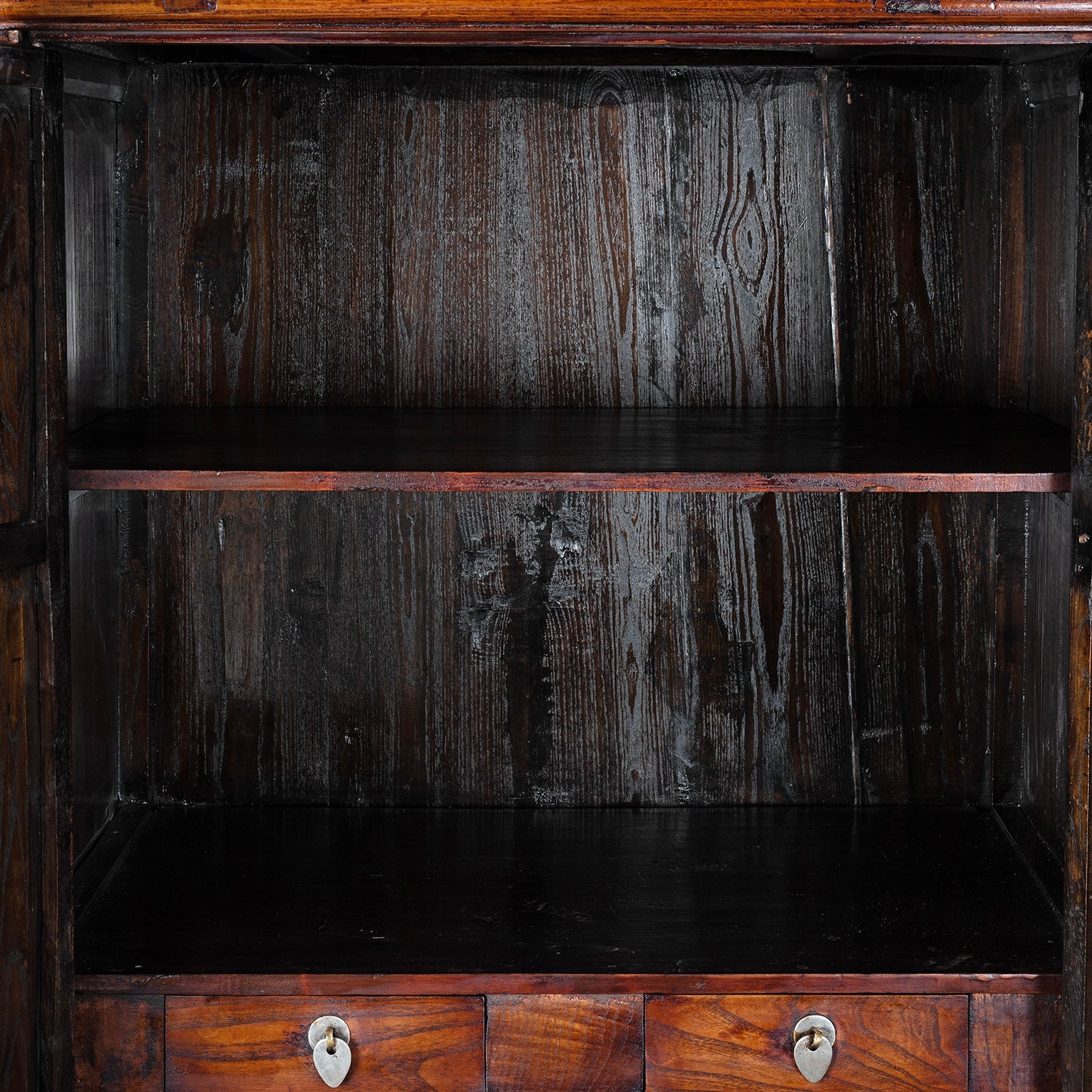 Chinese Taper Cabinet From Shandong - Early 19th Century