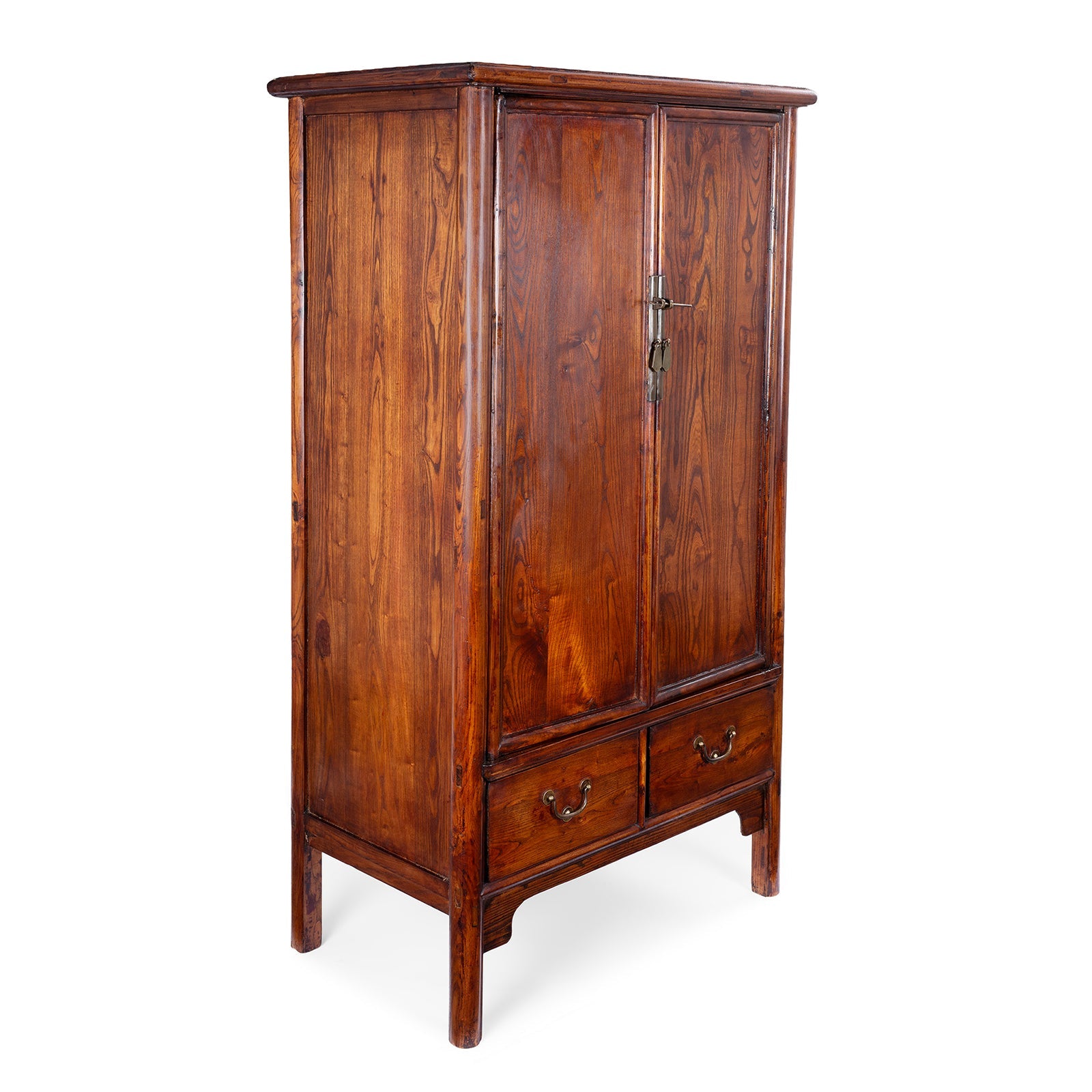 Chinese Taper Cabinet From Shandong - Early 19th Century