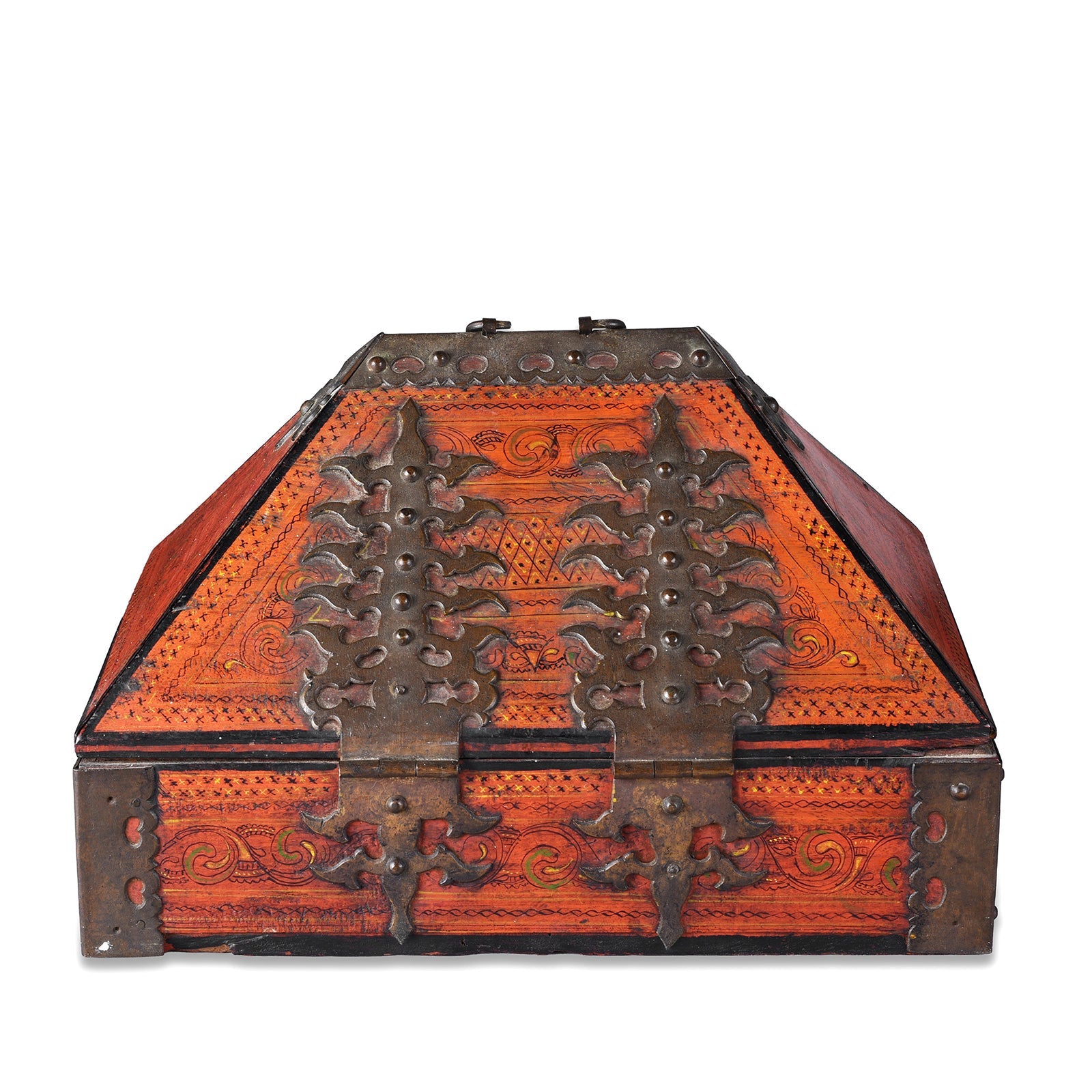 Antique Kerala Nettoor Petti (Malabar Wedding Box), India, 19th Century