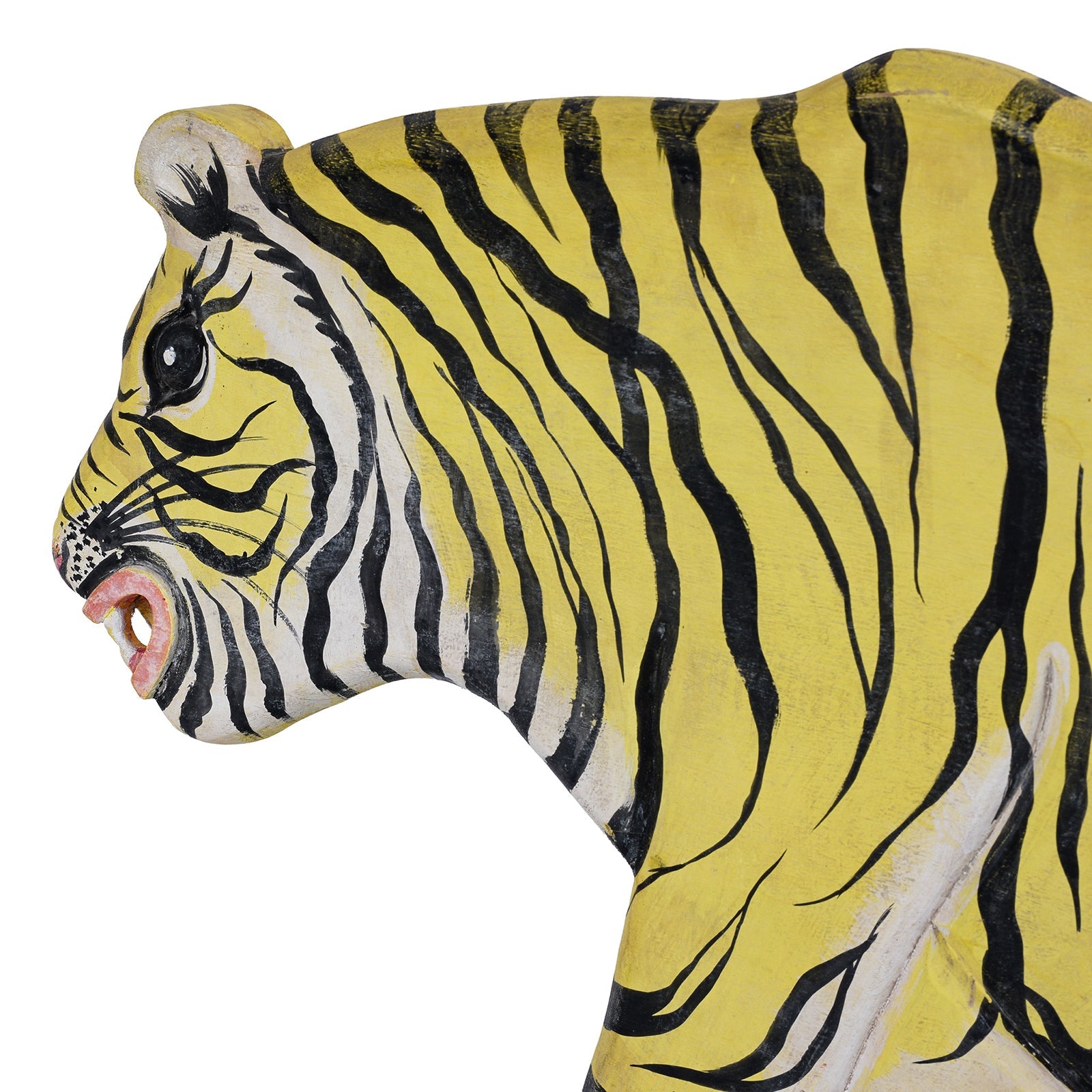 Jade Jagger's Painted 'Pull-along' Tiger - Ca 1960