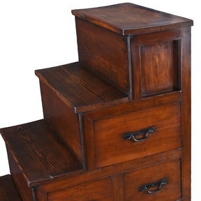 Kaidan Dansu (Step Tansu) From Japan Meiji Period - 19th Century