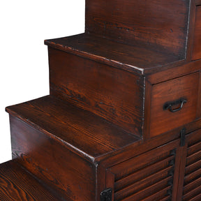 Kaidan Dansu (Step Tansu) From Japan Meiji Period - 19th Century