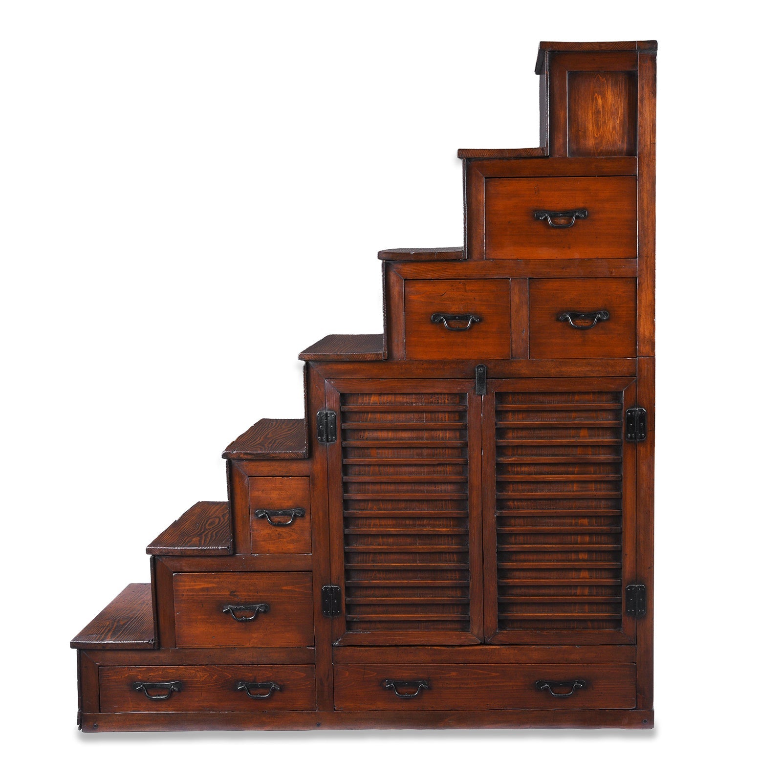Kaidan Dansu (Step Tansu) From Japan Meiji Period - 19th Century