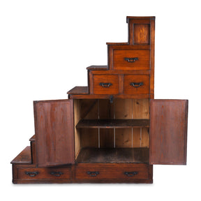 Kaidan Dansu (Step Tansu) From Japan Meiji Period - 19th Century