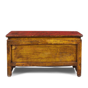 Painted Choksar Prayer Table from Tibet - 19th Century