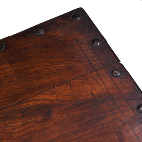 Roheda Wood Takhat Table From  Shekhawati - 19th Century