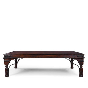 Roheda Wood Takhat Table From  Shekhawati - 19th Century