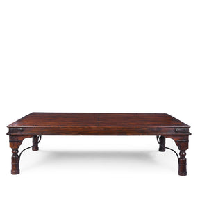Roheda Wood Takhat Table From  Shekhawati - 19th Century