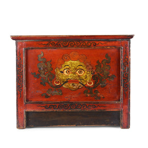 Painted Zeeba Table from Central Tibet - 18th Century