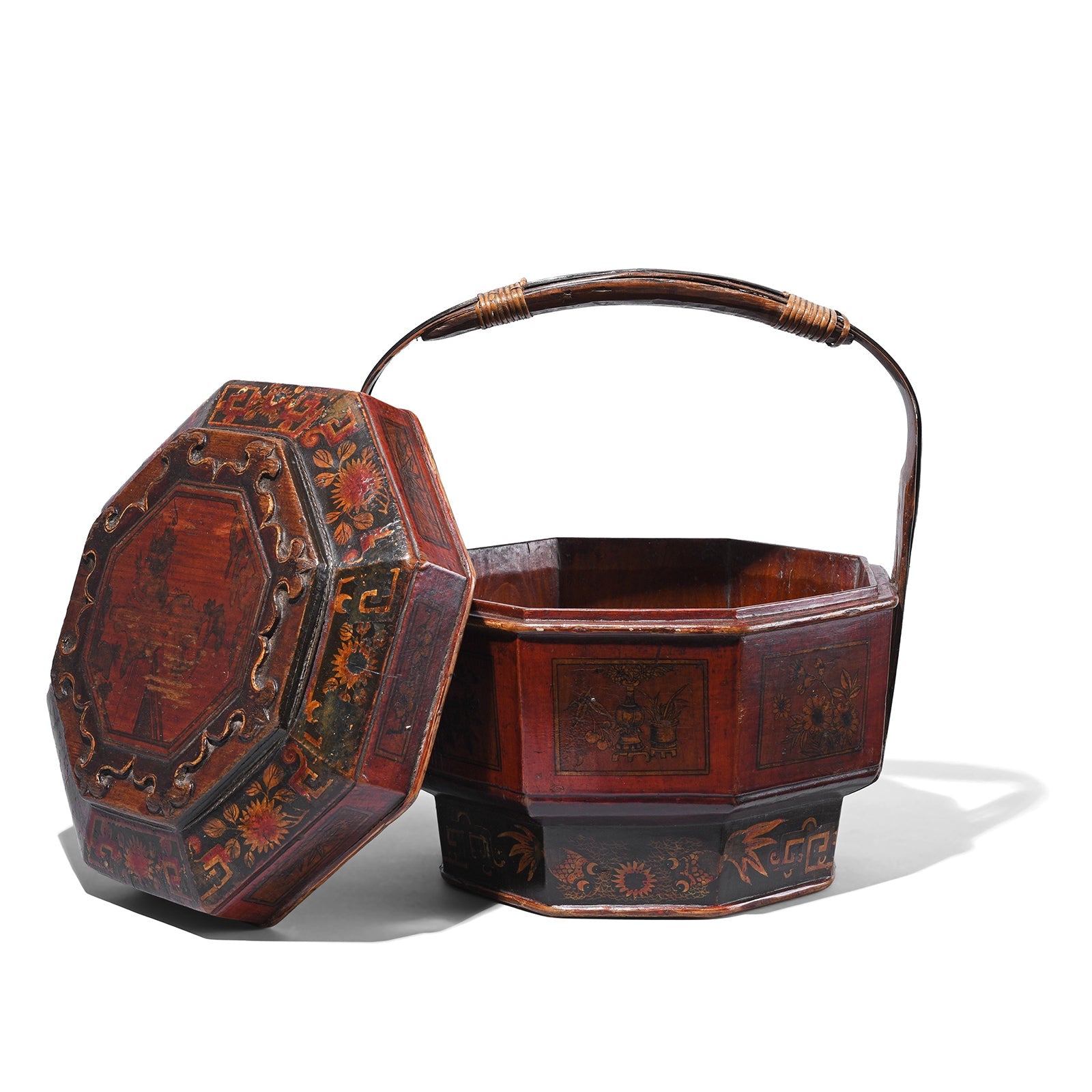 Chinese Wedding Basket from South China - ca 1920