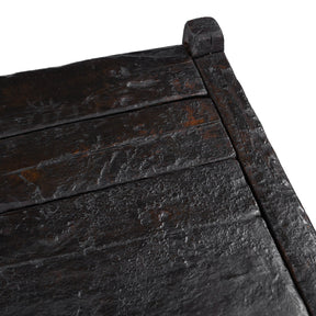 Painted Tibetan Chest On Stand - 19th Century