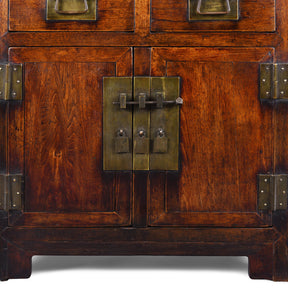 Chinese Sideboard From Tianjin - 19th Century