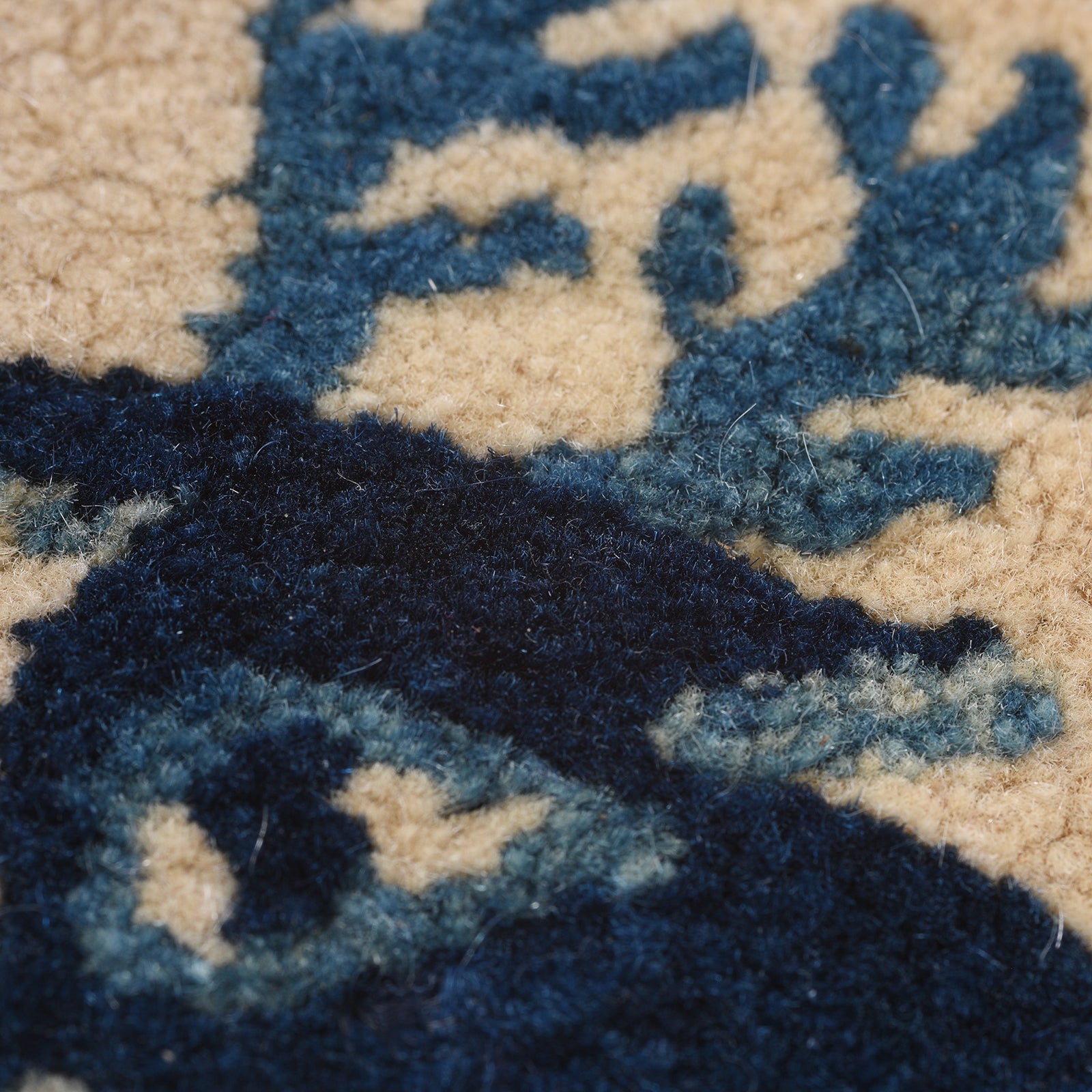 Tibetan Saddle Rug with Deer - 19th Century