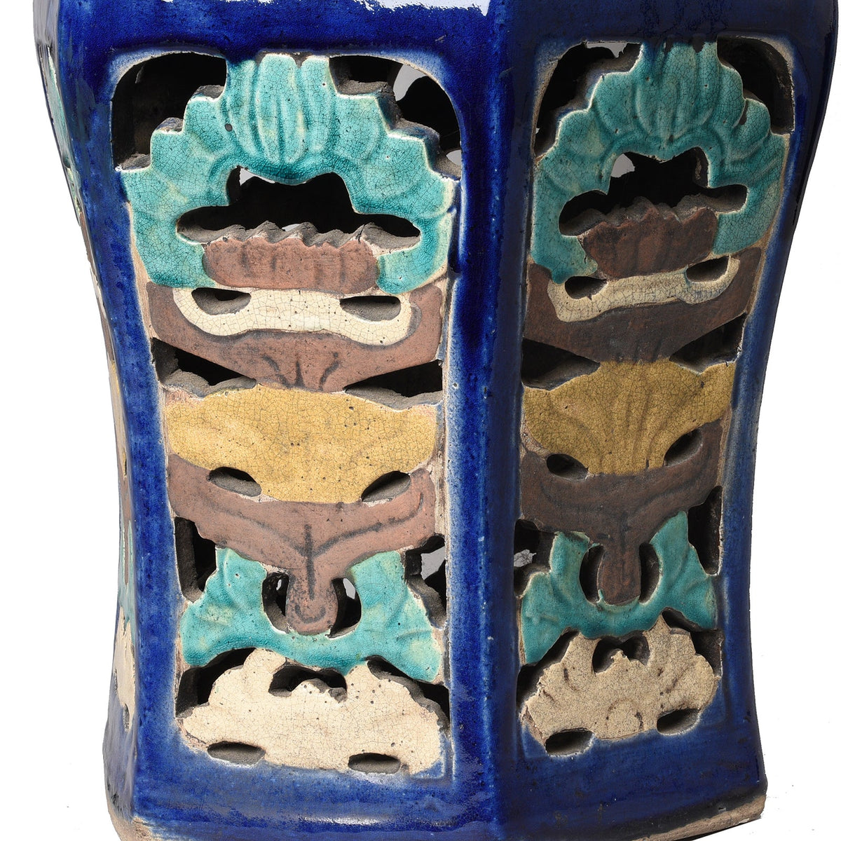 Vintage Chinese Porcelain Garden Seat - Mid 20thC