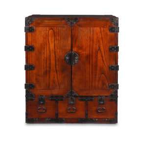 Japanese Shomon Dansu - Kiri Wood - Edo Period