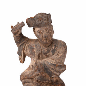 Chinese Immortal or Ancestor Figure - 19thC