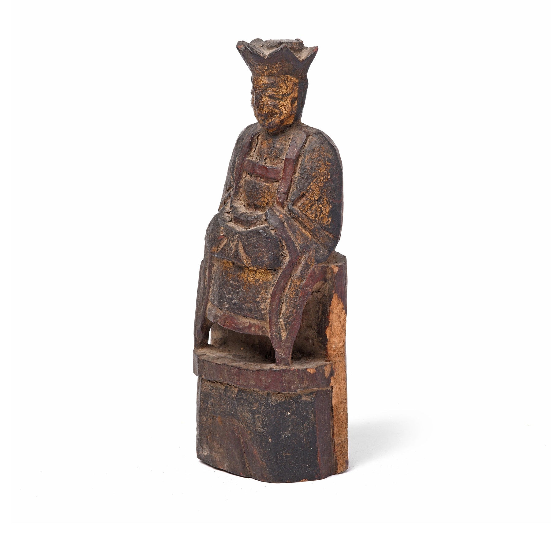 Chinese Immortal or Ancestor Figure - 19thC