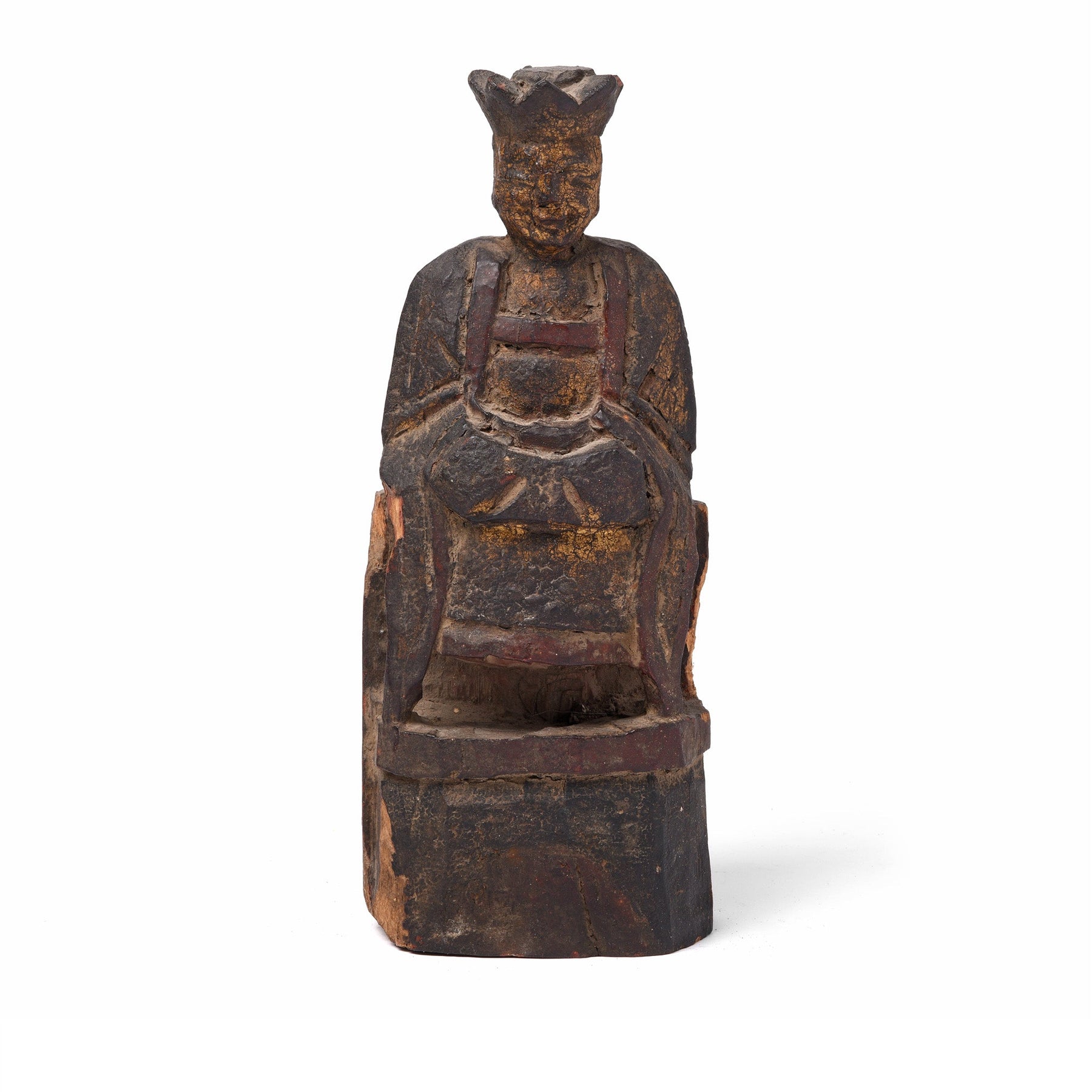 Chinese Immortal or Ancestor Figure - 19thC