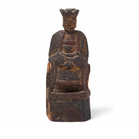 Chinese Immortal or Ancestor Figure - 19thC