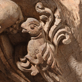 Indian Horse Panel From Tamil Nadu - 19th Century