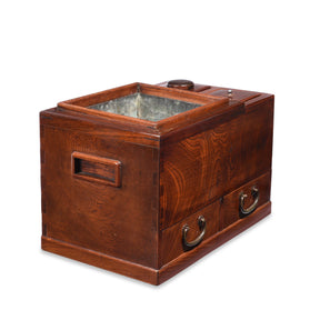 Japanese Zelkova Hibachi - Early 20th Century