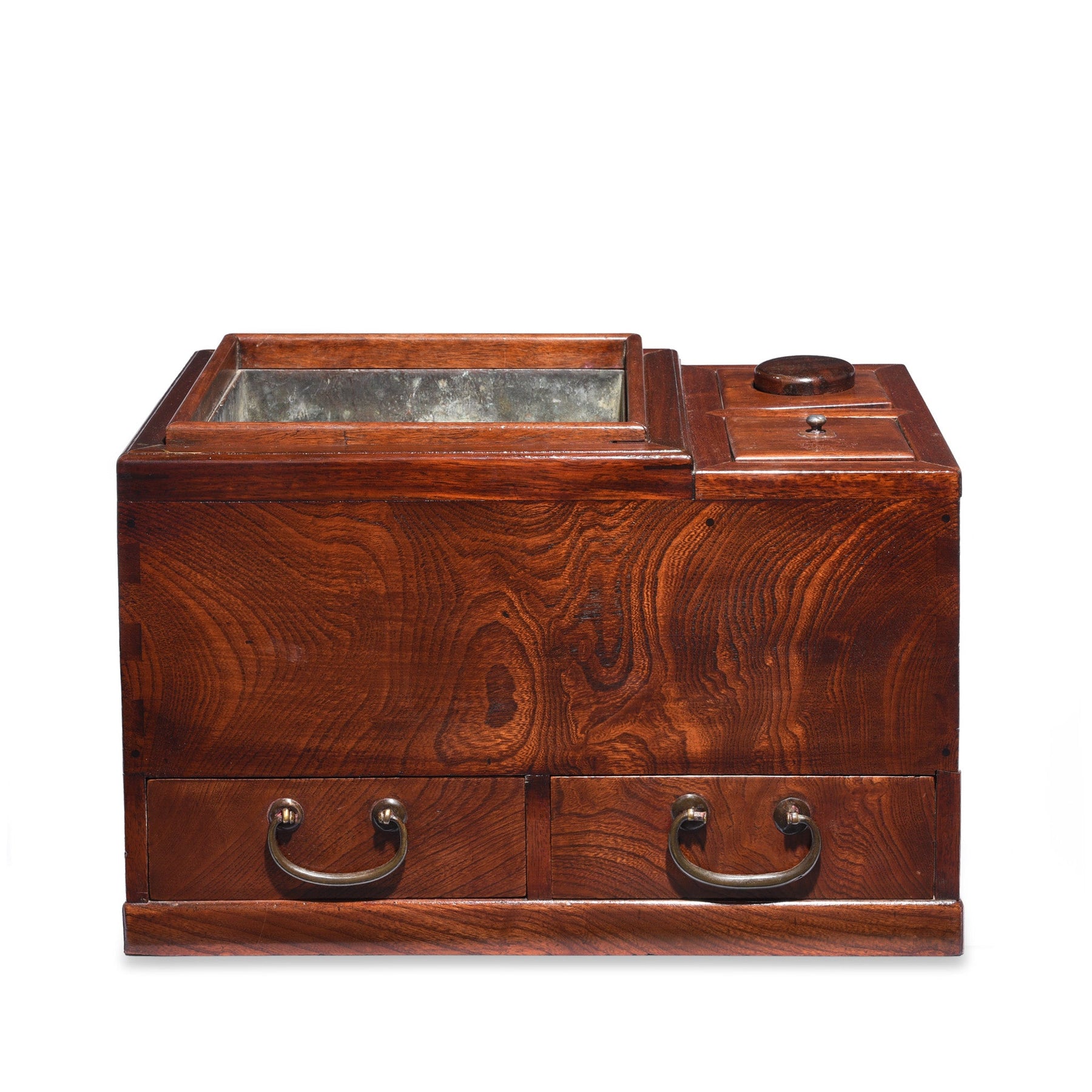 Japanese Zelkova Hibachi - Early 20th Century