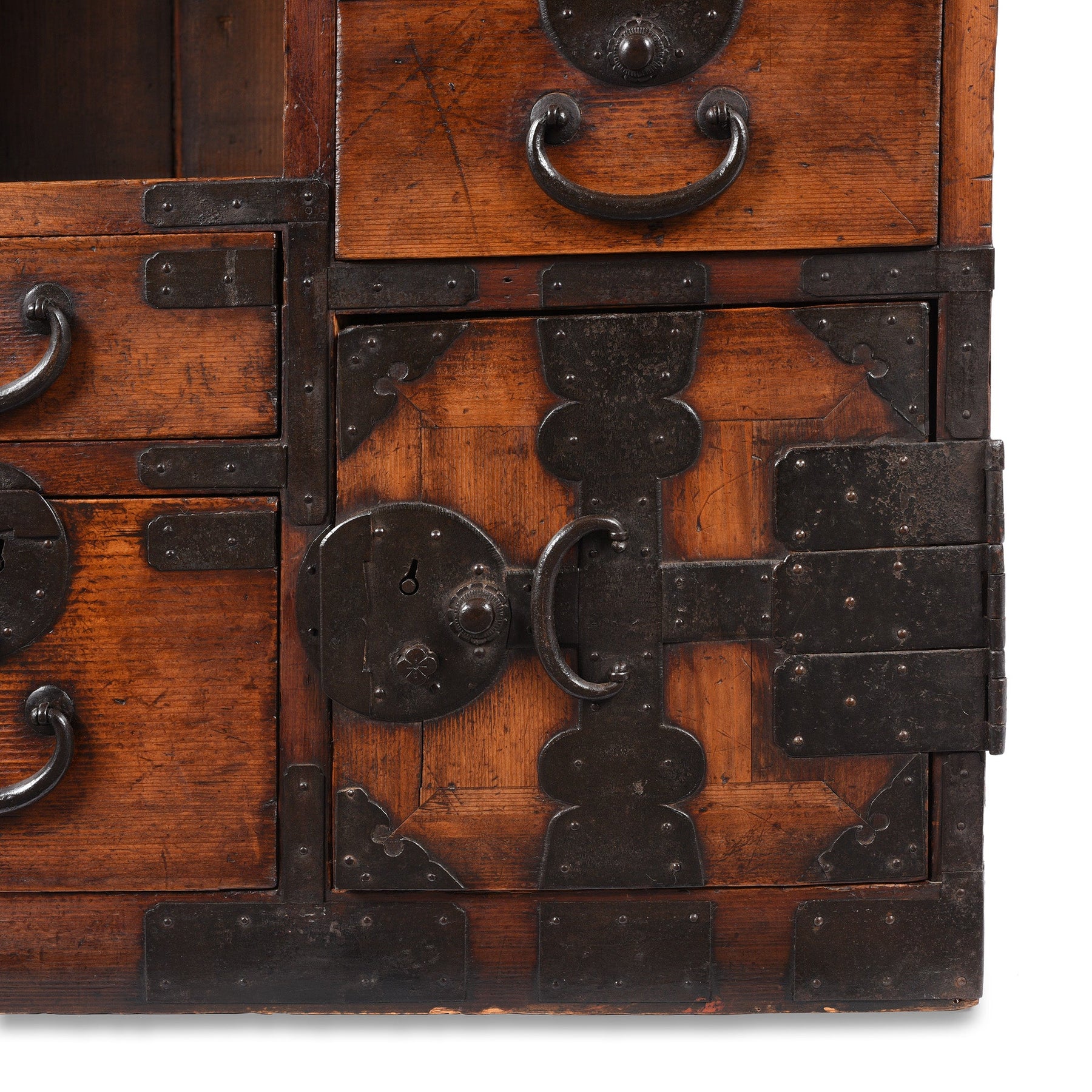 Japanese Side Tansu - Edo Period