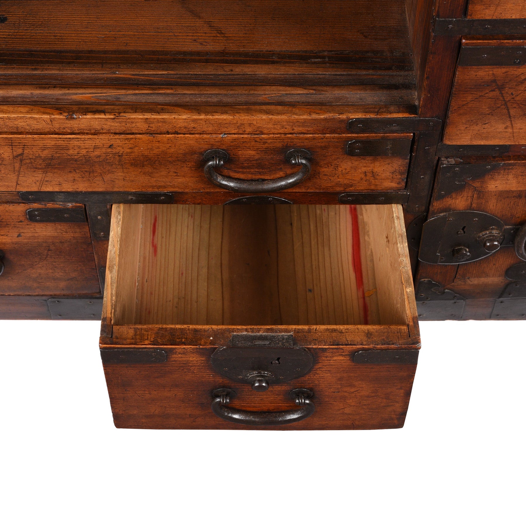 Japanese Side Tansu - Edo Period