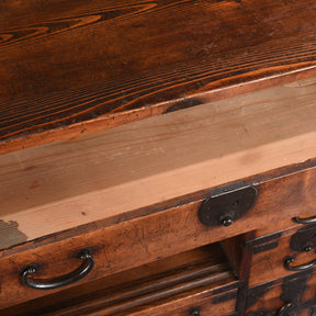 Japanese Side Tansu - Edo Period