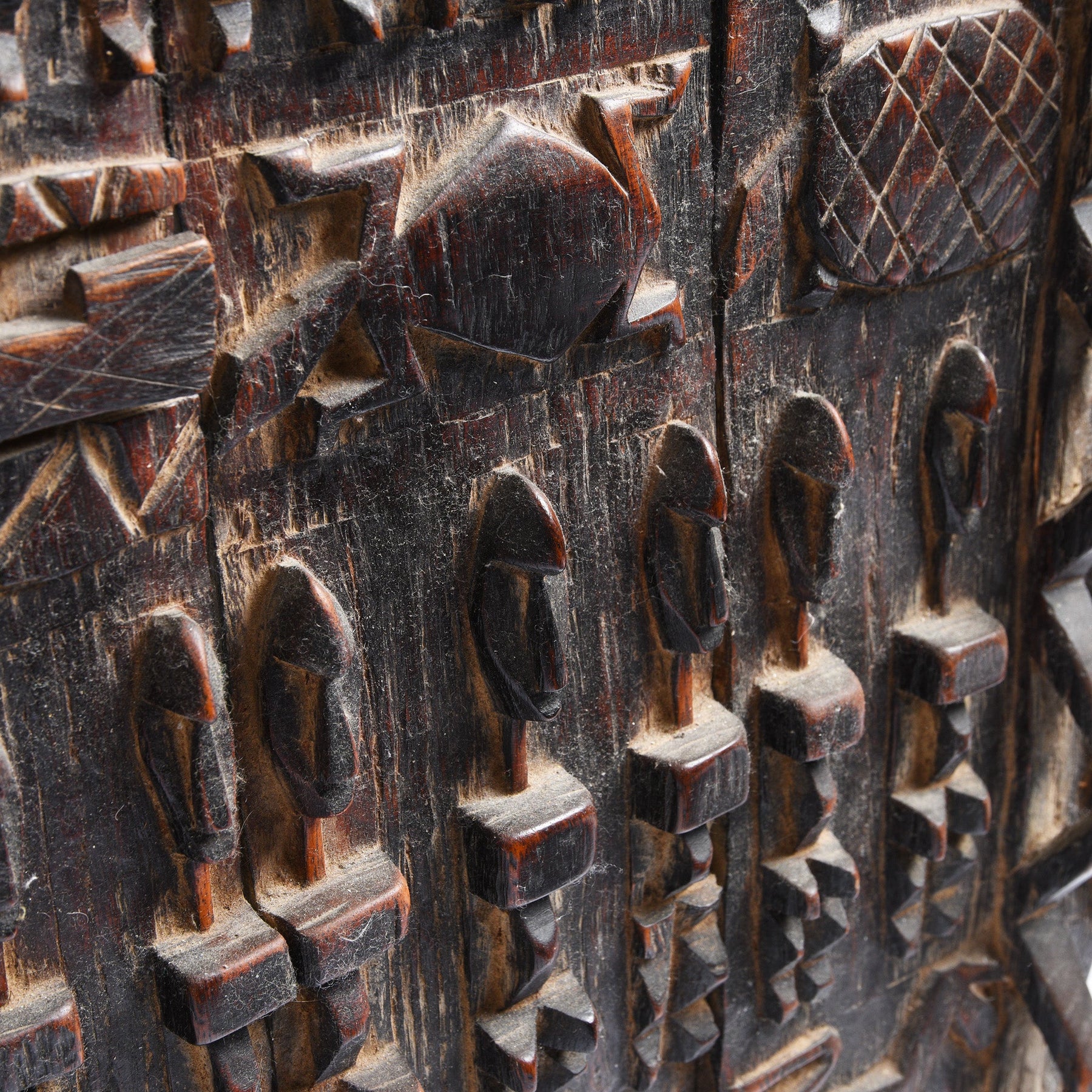 Benin Carved Dogon Door From Mali -19thC