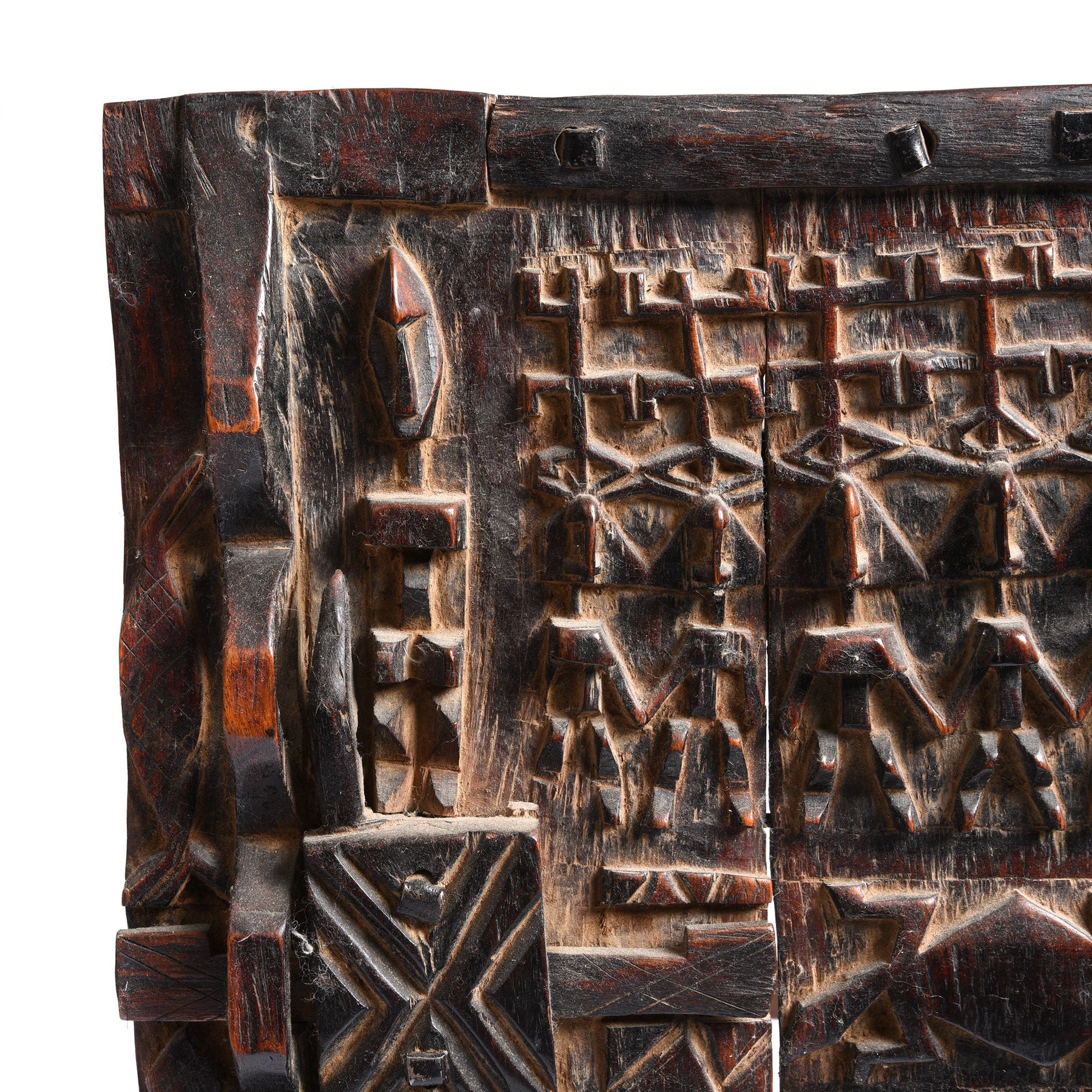 Benin Carved Dogon Door From Mali -19thC