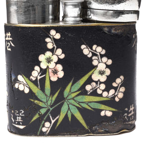 Cloisonne & Paktong Chinese Water Pipe - Ca 1900
