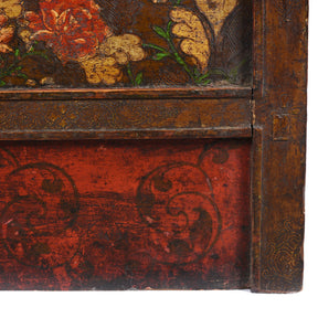 Painted Tibetan Altar Cabinet - 18th Century