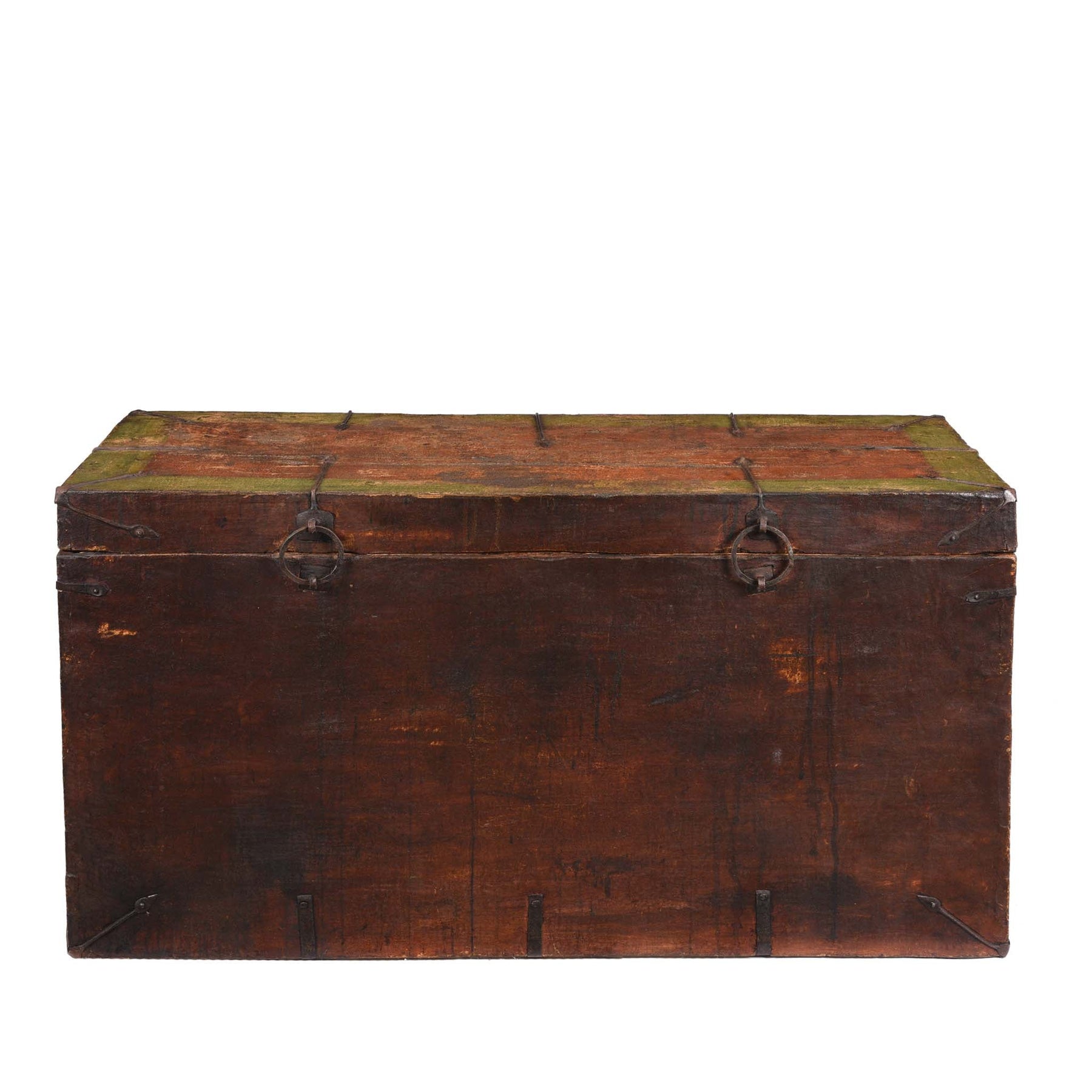 Painted Tibetan Storage Chest - 17th Century