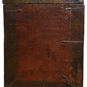 Painted Tibetan Storage Chest - 17th Century