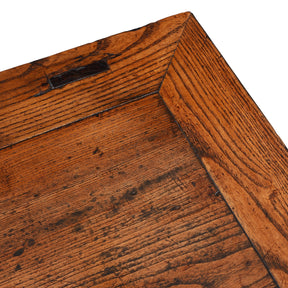 Carved Coffer Table From Shanxi - 19th Century