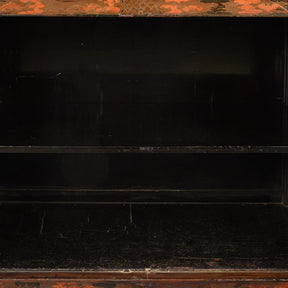 Painted Japanese Style Side Cabinet - Ca 1930