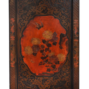 Painted Japanese Style Side Cabinet - Ca 1930