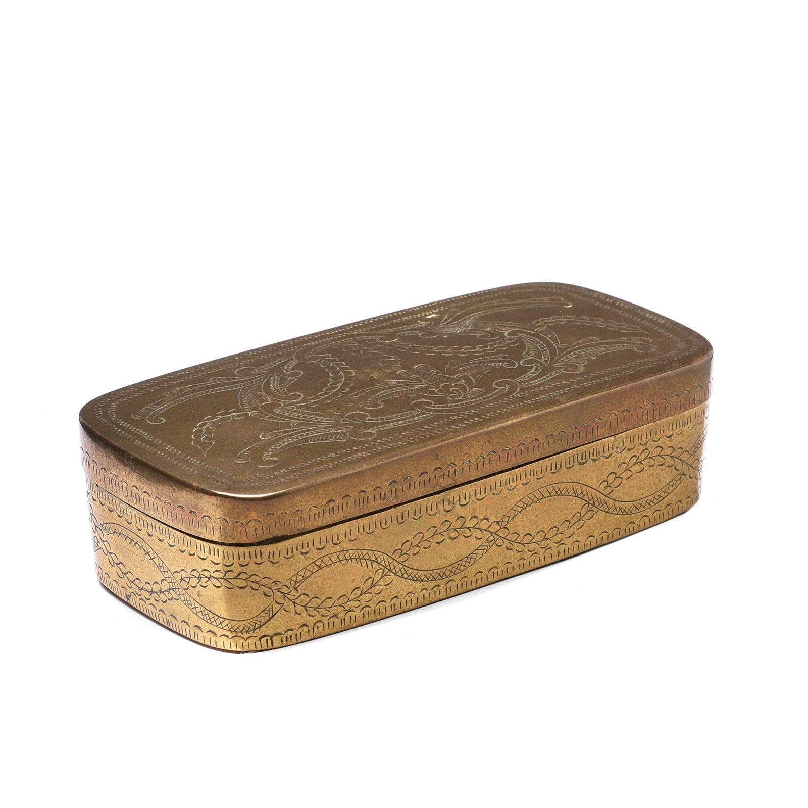 Brass Betel Nut Supari Box from Brunei - Early 20thC