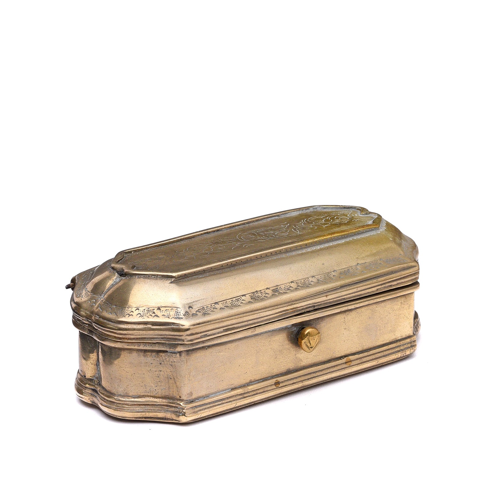 Brass Betel Nut Supari Box from Brunei - 19th Century
