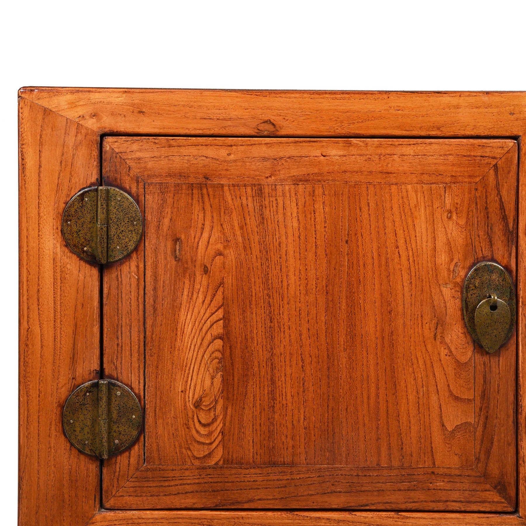 Reproduction Elm "Kang" Chinese Low Cabinet - Late 20thC