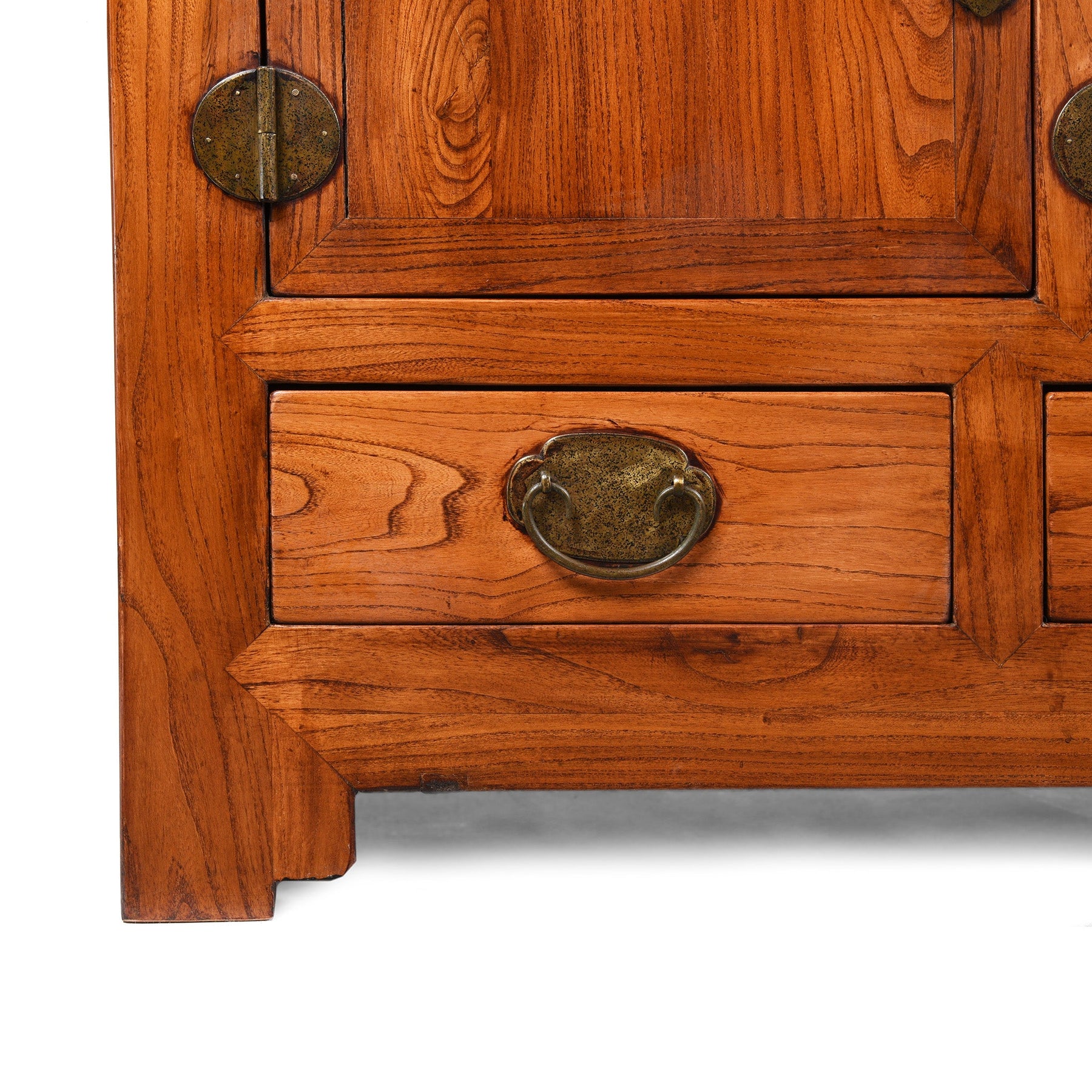 Reproduction Elm "Kang" Chinese Low Cabinet - Late 20thC