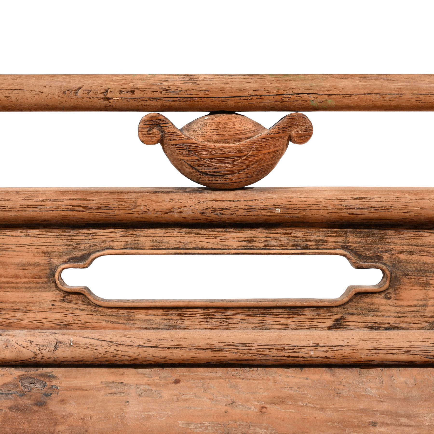 Chinese Elm & Poplar Opera Bench - Late 19thC