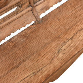 Chinese Elm & Poplar Opera Bench - Late 19thC
