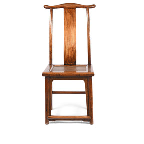 Walnut Chinese Officials Hat Chair From Shanxi - 19thC