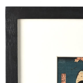 'The Border Crossing' by Ichiyōtei Yoshitaki - Japanese Woodblock Print Oban
