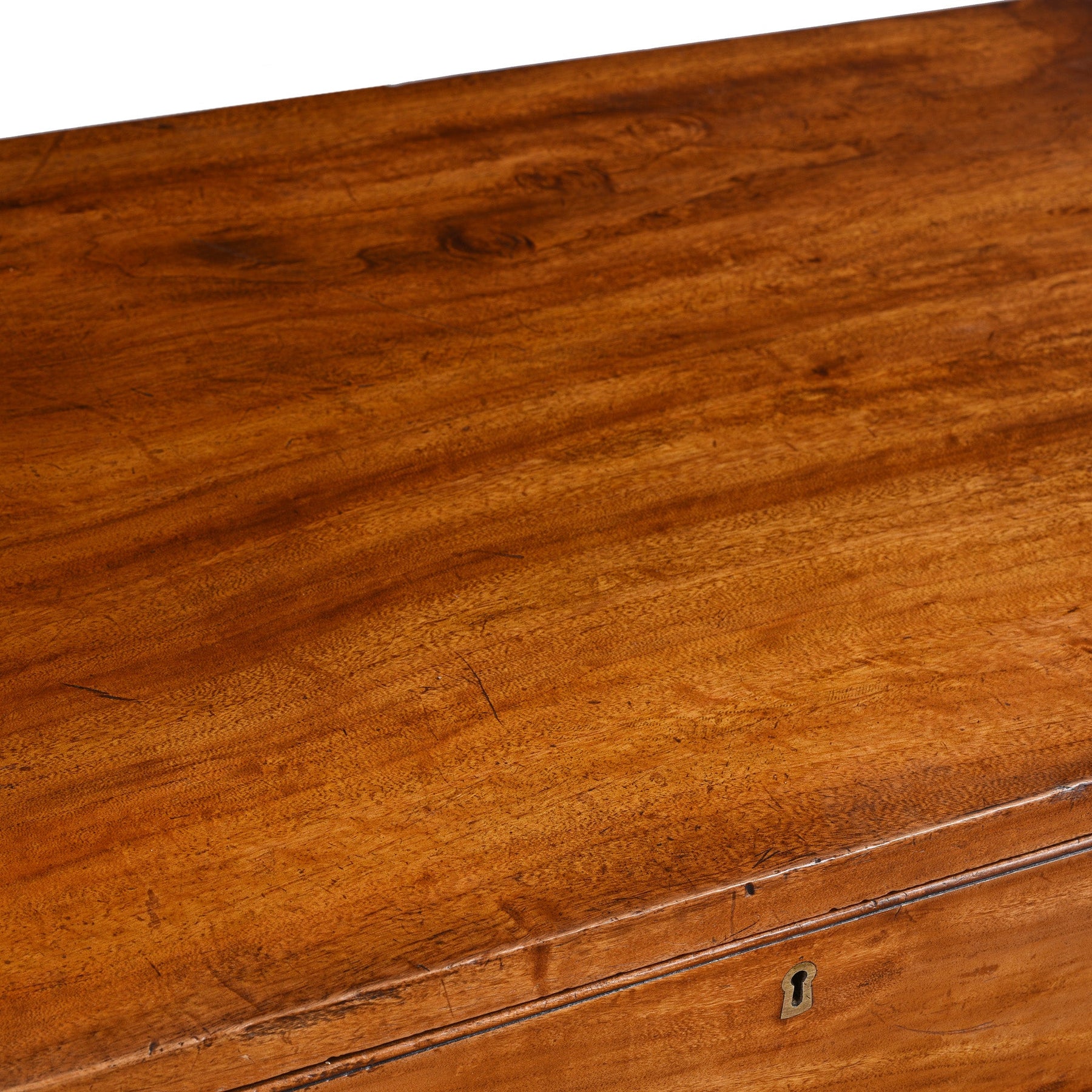 Anglo Indian Camphor Campaign Chest Of Drawers - Ca 1920