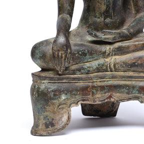 Bronze Buddha From Thailand - Ca 1920