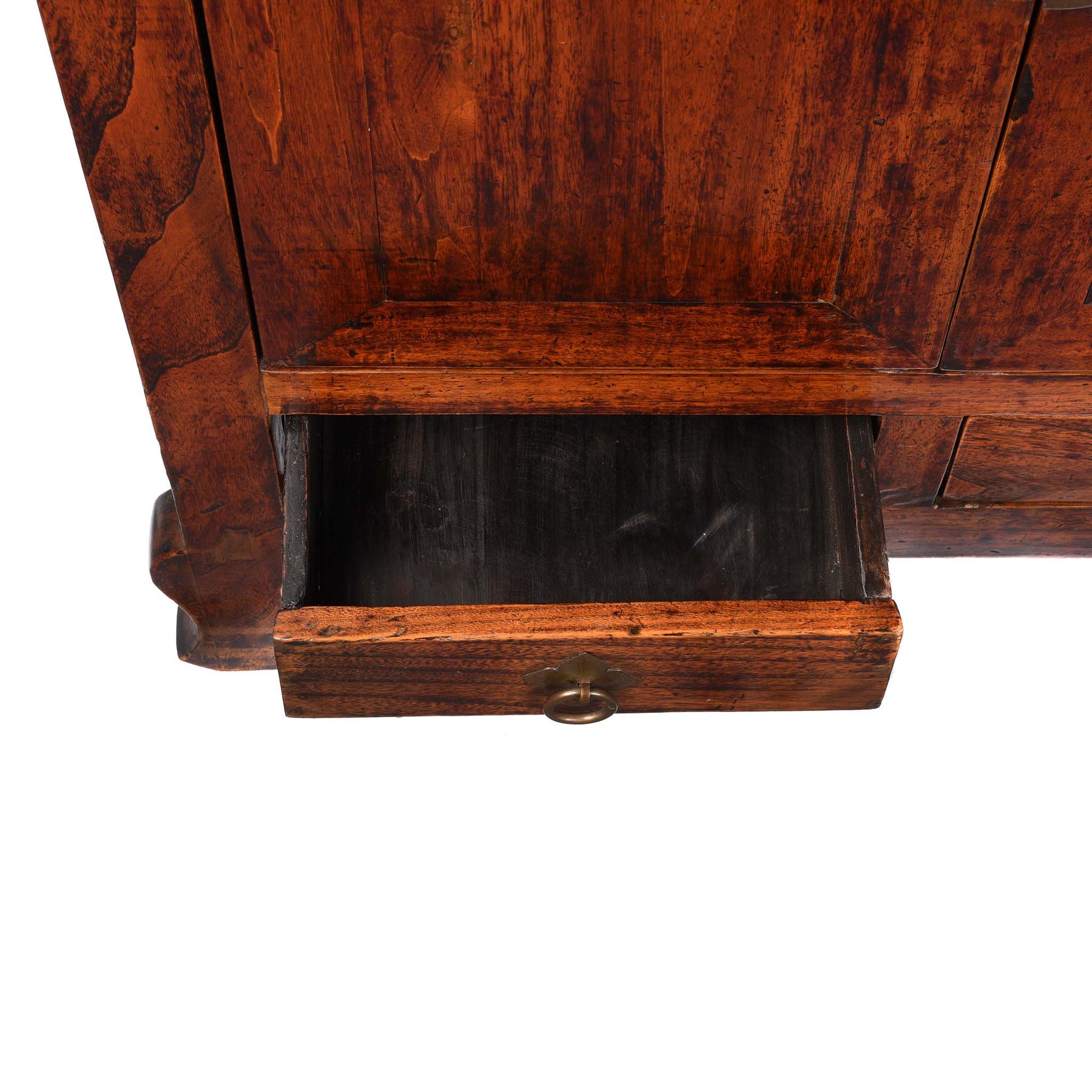 Walnut Chinese Cabinet From Gansu - 19thC
